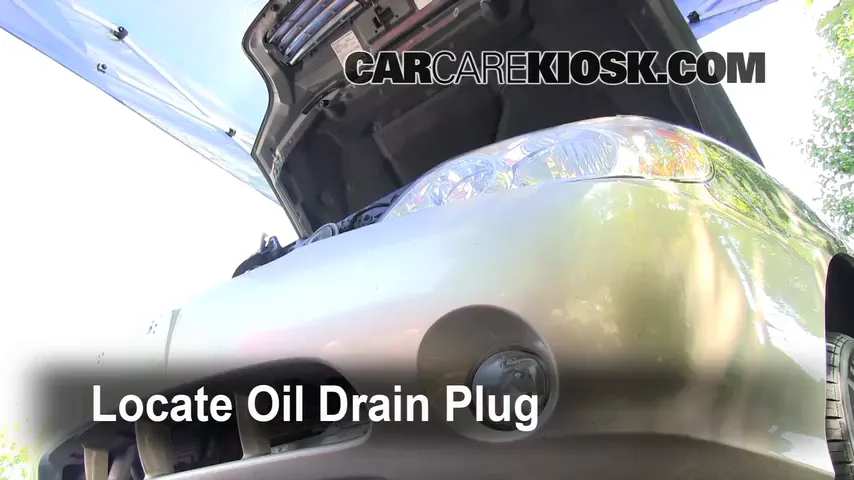 2003 Kia Sedona EX 3.5L V6 Oil Change Oil and Oil Filter